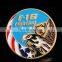Custom best selling gold plated color filled in American style coin