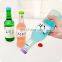 2016 new design Non-toxic Soft beer saver reusable custom silicone bottle cap