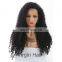 Virgin brazilian human hair kinky curly wig for black women