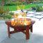 2mm Thick Cast Iron Fire Pit Corten Steel Bowl