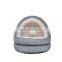 i@home warm washable luxurious villa plush felt pet bed cat house bed cave