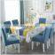 Factory hot sell dining  room waterproof stretch velvet chair covers