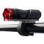 IP65 Waterproof Aluminum Alloy a set led  Bicycle Front and Tail Light  for Outdoor Activities