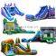 Inflatable Bouncer Jumper Bouncy Jumping Castle Bounce House With Swimming Pool