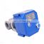 electric actuator motor ball valve with manual override for water leakage detecttor equipment