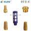 KLQD Muffler With Steel Copper Plated Nipple Exhaust Muffler