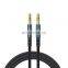 Joyroom high quality 3.5mm car aux cable 3.5 jack aux audio cable for audio video