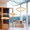 Modern Sample Three Ring LED Pendant Light Lamp Shade Rings Acrylic Hanging Light Suspension Light Fixture