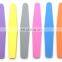 Professional Round abrasive Sponge Custom Printed 80 100 120 150 180 240 grit finger nail file