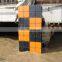 Recyclable and anti-rot marine fender facing pads for dock