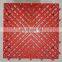 Plastic Interlocking Drainage Garage Floor Tiles for Temporary Place