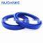 China Hydraulic Jack Seal Blue Polyurethane U Cup UN UNS Hydraulic Cylinder Seal Piston Rod Hydraulic Oil Seals