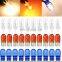High brightest auto lighting 12v 3w multi color park light bulb light source instrument lamp car led  t10 halogen bulbs