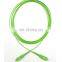 New arrival fiber optic sc apc singlemode simplex 3.0mm green patch cords