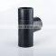 HDPE hot  fusion fittings 280mm 315mm 355mm 400mm  equal tee