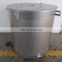 stainless steel 304 material movable storage mixing barrel