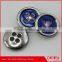 New Style Fashion Red 4 Holes Buttons Metal Round Shirt Button