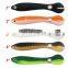 New 100mm/6g Simulated Loach Fork-Tail Style Fishing Soft Baits sinking saltwater soft lures