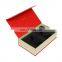 Book Shaped Magnet Closure Paperboard Packaging Gift Box Cardboard Cover Flap Box for Cosmetic