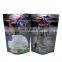 Recyclable mylar bag custom fish food packaging food grade stand up pouch with window