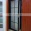 Aluminum alloy sound insulation double glass external swing door