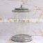 Glass Jar Silver Decor Acrylic Cookie Candy Weed Wholesale Mason Luxury Crystal Containers Jar Glass Storage Bottles With Lid