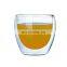 2021 Fashionable Double Wall Thermal Espresso Cups Glasses, Heat Resistant Thermal Glass, Coffee Cup for Hot & Cold Drinks
