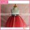 Princess Dress fairy style cotton yarn high waist skirts fluffy voile girl's dress children frocks designs