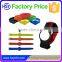 Low chemical reactivity proximity RFID wristbands with alert