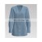 2022  Hot Sale Blue stripe COTTON NYLON yarn-dyed fabric  for shirt