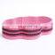 Fitness Custom Pink Fabric Resistance Band For Hip Trainer and Squats