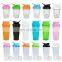 Wholesale Shaker Cup Personalized Custom Logo Protein Sport Plastic Cup Shaker Bottle