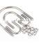 JRSGS High Polished Stainless steel U Bolt Metric Thread bolt and Nuts