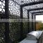 Custom Laser Cut Main Gate Design Aluminum Laser Cut Perforated Screen Fence Panel