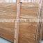 Customized Wholesale Yellow Gold Vein Cut Polishing Surface Travertine Slab Made in Turkey CEM-SLB-05-02