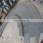 Top surface flamed black granite stairs steps for outdoor