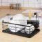 wholesale kitchen over sink dish drying rack metal  2 Tiers Shelf Drainer For Kitchen Countertop