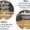 6 Pc Mini Food Container Set Durable Clear Plastic Food Storage Containers with Lids Kitchen Cabinet Pantry Containers