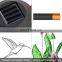 Waterproof Outdoor Color Changing Solar Night Lights Hummingbird Solar Wind Chimes Decorative Lights for Garden Yard Lawn Patio