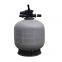 Outdoor Above-Ground Swimming Pool Sand Filter System with 7-Way Multi-Port Valve Fiberglass Pool Filter