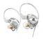 AK3 FiLe Wired Earphone with Microphone HiFi ecouteur   Monitor Bass Fone de ouvido Headset for Sport Kopfhorer Gaming Earbuds