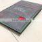 stitching notebook with custom silver logo