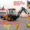 supply XD850 mini backhoe loader for sale made in china backhoe loader 3cx