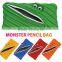 Animal eyes monster zip zipper bag zippers wallet eco bags purse mini money wallet