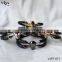 New Arrival Skull Bracelet Handmade Men Bracelet Real Python Leather Bracelet with Stainless Steel Clasp