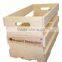 Beautiful wood storage basket