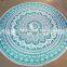 bohemian yoga mat hippie round beach towel cotton sofa throw