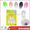 Removable adhesive door hooks in different size