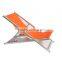 Portable Mesh Leisure Floor Aluminum Folding Webbed Lawn Chair Waterproof Chaise Lounge