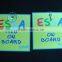 Customized Plastic suction cup car window sign